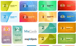 Free vector business card template